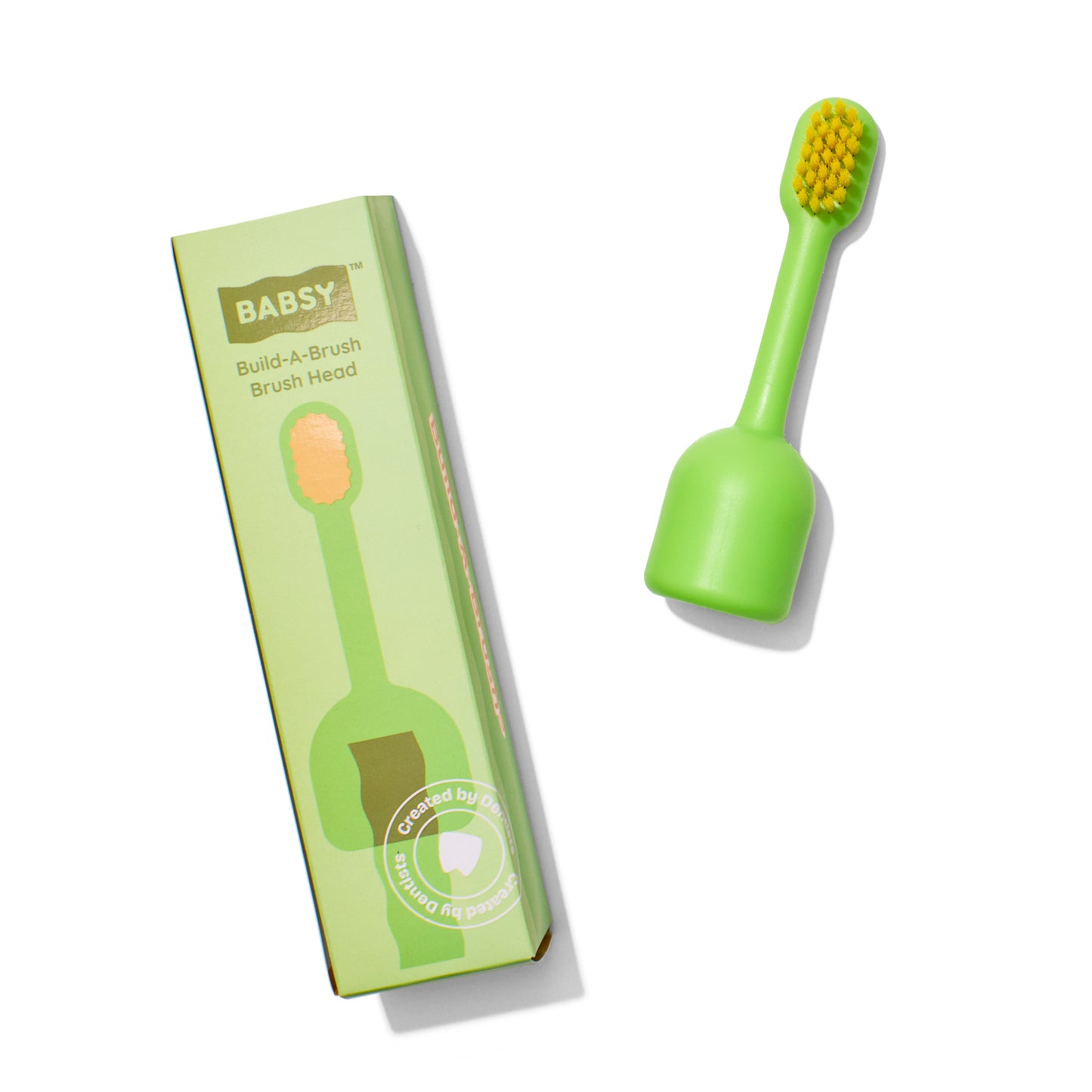 Build-A-Brush Brush Head - Apple Green