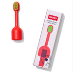 Babsy Build-A-Brush Brush Head – Neon Orange - extra brush head