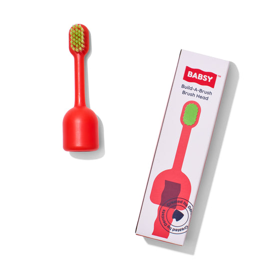 Build-A-Brush Brush Head - Neon Orange