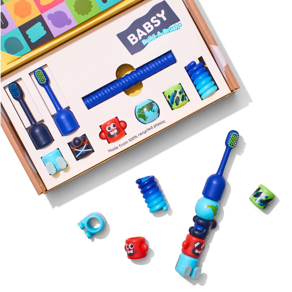 Babsy Build-A-Brush Starter Kit – Adventure Awaits. Create your own toothbrush kit.