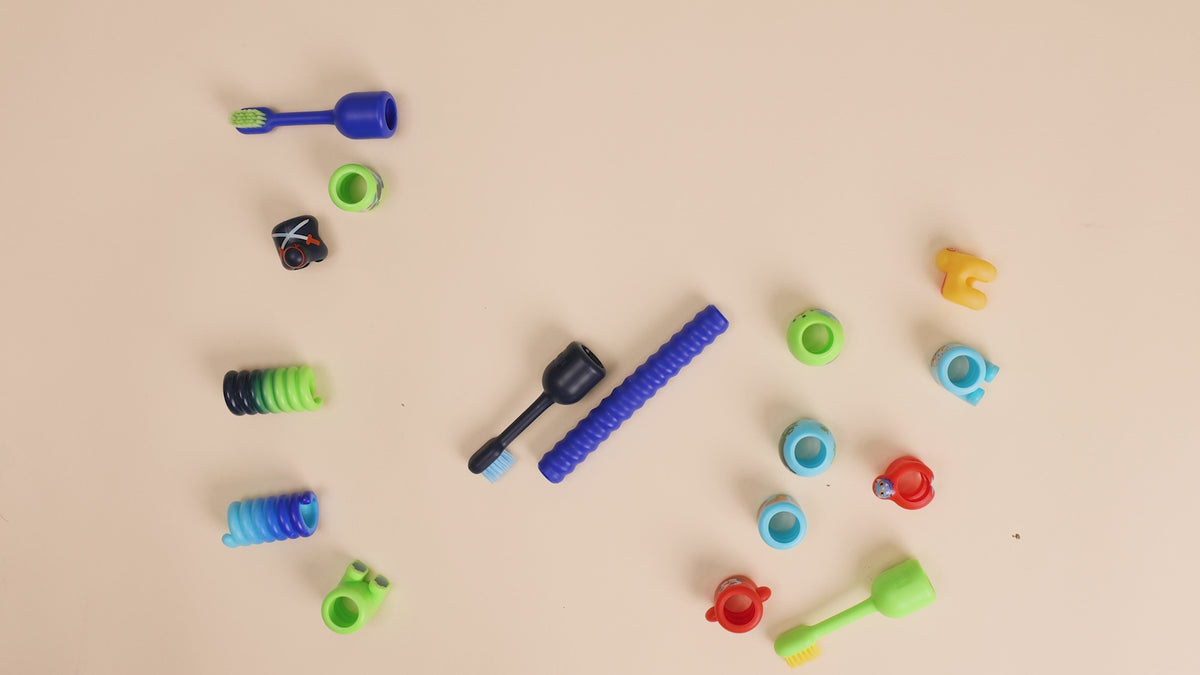 Babsy Build-A-Brush Starter Kit – Whimsical Wonder. Create your own toothbrush kit.
